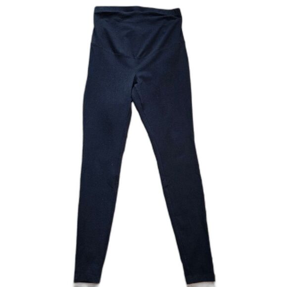 Old Navy Maternity Full-Panel Active Leggings - Navy - Picture 2 of 5